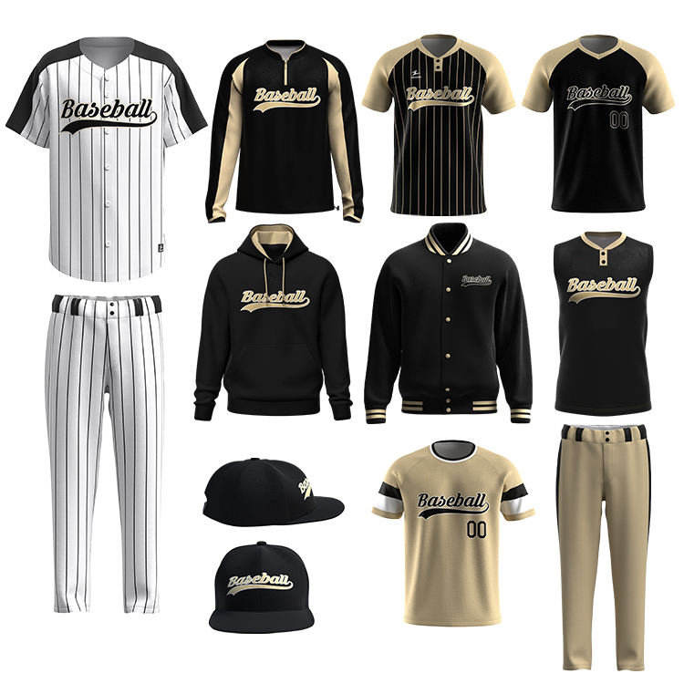 custom baseball uniform team set jersey kit — product-uniform-49